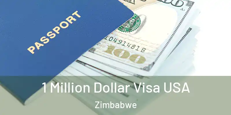  1 Million Dollar Visa USA Zimbabwe